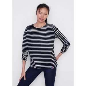 Kule Long Sleeve Boyfriend Tee